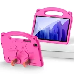 Tablettok Samsung Galaxy Tab A7 10,4 (2020 / 2022) - Dux Ducis Panda - pink , kitámasztható tablet tok-1