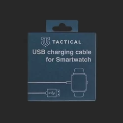 Xiaomi Mi Watch Lite okosóra töltő - TACTICAL fekete, USB kábel-3
