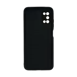 Telefontok Samsung Galaxy A03S - Forcell műbőr hátlap tok, fekete-3