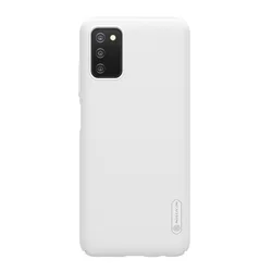 Telefontok Samsung Galaxy A03S - Nillkin Super Frosted fehér hátlap tok-1