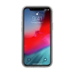 Telefontok iPhone 12 mini - U.S. Polo Assn. Tricolor - műanyag mintás hátlap tok, szilikon kerettel - kék-1