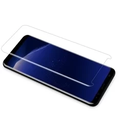 Üvegfólia Samsung Galaxy S8 - Átlátszó (az íves részre is ráhajlik)-3