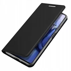 Telefontok Xiaomi 11T 5G / 11T Pro - Dux Ducis fekete kinyitható tok-1