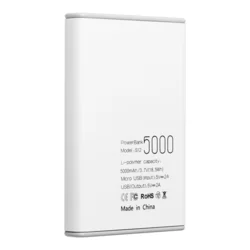 Powerbank: PURIDEA S12 - fehér power bank 5000mAh-1