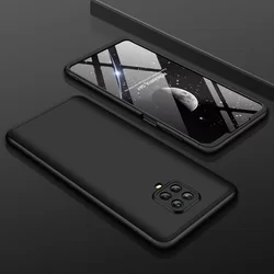 Telefontok Xiaomi Redmi Note 9S - GKK Protection 3in1 hátlap - fekete-2