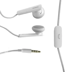 Headset: Huawei AM110 fehér gyári stereo headset-1