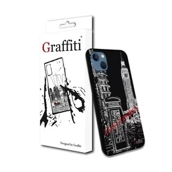Telefontok iPhone 13 mini - Graffiti No.200 mintás szilikon tok-2