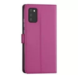 Telefontok Samsung Galaxy A03s - Pink ráhajtófüles könyvtok-1