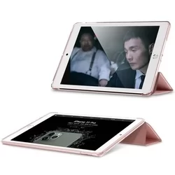 Tablettok iPad 2020 10.2 (iPad 8) - rose gold smart case-4