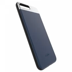 Telefontok iPhone 7 / iPhone 8 - Dotfes G03 kék bőr prémium hátlap tok-3