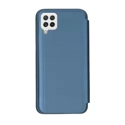 Telefontok Samsung Galaxy A22 LTE / 4G - Kék Clear View Tok-1