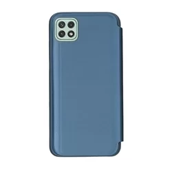 Telefontok Samsung Galaxy A22 5G - Kék Clear View Tok-1