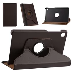 Tablettok Samsung Galaxy Tab A7 Lite (SM-T220, SM-T225) 8,7 - barna fordítható műbőr tablet tok-3