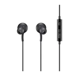 Headset: Samsung EO-IA500BBE - fekete gyári hangerőszabályzós stereo headset-2