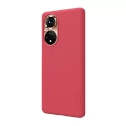 Telefontok Huawei nova 9 - Nillkin Super Frosted piros tok-1