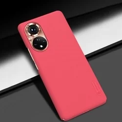Telefontok Huawei nova 9 - Nillkin Super Frosted piros tok-2