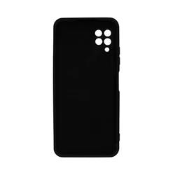 Telefontok Samsung Galaxy M32 LTE / 4G - Grip fekete szilikon tok, kitámasztó ujjgyűrűvel-1