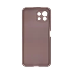 Telefontok Xiaomi 11 Lite 5G NE / Mi 11 Lite - púder pink szilikon tok-1