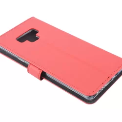 Telefontok Samsung Galaxy Note 9 - TPU kihajtható tok - piros (8719273277751)-1
