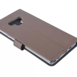 Telefontok Samsung Galaxy Note 9 - TPU kihajtható tok - barna (8719273277768)-3