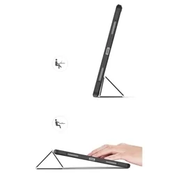 Tablettok Lenovo Tab P11 /P11+ PLUS (11,0 coll, TB-J606/J606/J607Z) - DUX DUCIS TOBY fekete ütésálló ceruzatartós tok-5