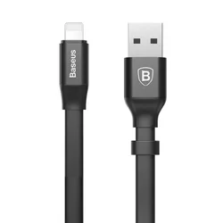 Baseus CALMBJ-B01 - USB / Lightning fekete kábel 2A, 23 cm-1