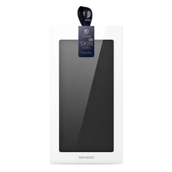 Telefontok Samsung Galaxy S22 - Dux Ducis fekete flipcover tok-7
