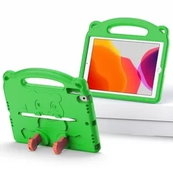 Tablettok iPad 2020 10.2 (iPad 8) - Dux Ducis Panda - zöld, kitámasztható tablet tok-1