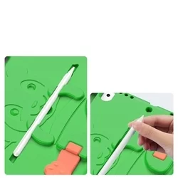 Tablettok iPad 2020 10.2 (iPad 8) - Dux Ducis Panda - zöld, kitámasztható tablet tok-2