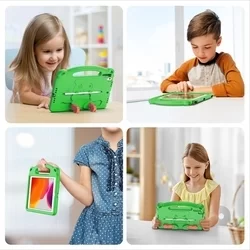 Tablettok iPad 2020 10.2 (iPad 8) - Dux Ducis Panda - zöld, kitámasztható tablet tok-6