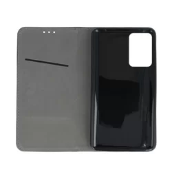 Telefontok Xiaomi 11T 5G / 11T Pro - Smart Magnetic fekete szilikon keretes mágneses könyvtok-2
