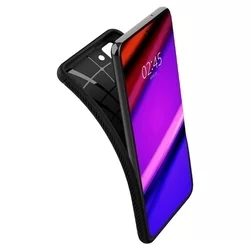 Telefontok Samsung Galaxy S21 FE - SPIGEN RUGGED ARMOR matt fekete tok-6