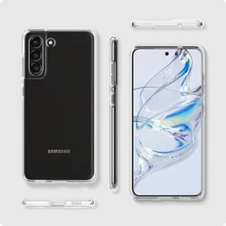 Telefontok Samsung Galaxy S21 FE - SPIGEN LIQUID CRYSTAL CLEAR tok-7
