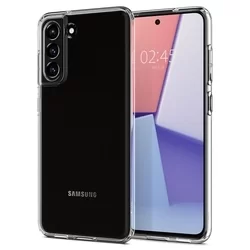 Telefontok Samsung Galaxy S21 FE - SPIGEN LIQUID CRYSTAL CLEAR tok-4