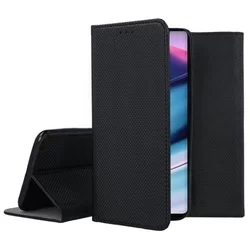 Telefontok OnePlus Nord CE 5G - fekete mágneses szilikon keretes könyvtok-3