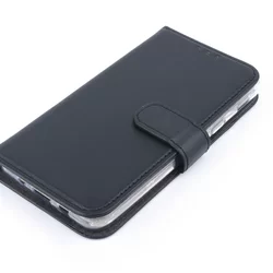 Telefontok Samsung Galaxy J3 (2018) - fekete ráhajtófüles mágneses könyvtok-2
