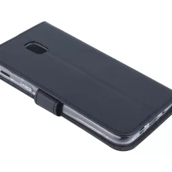 Telefontok Samsung Galaxy J3 (2018) - fekete ráhajtófüles mágneses könyvtok-3