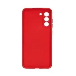 Telefontok Samsung Galaxy S21 FE - piros szilikon tok-1