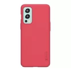 Telefontok OnePlus Nord 2 5G - Nillkin Super Frosted piros tok-1