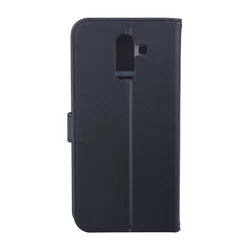 Telefontok Samsung Galaxy J8 - kihajtható tok - Fekete (8719273276679)-1