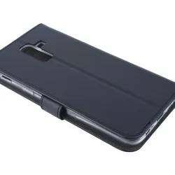 Telefontok Samsung Galaxy J8 - kihajtható tok - Fekete (8719273276679)-3
