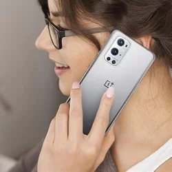 Telefontok OnePlus 9 Pro - átlátszó szilikon tok-4