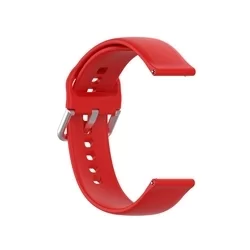 Huawei Watch GT 3 (42 mm) okosóra szíj - piros szilikon szíj-1
