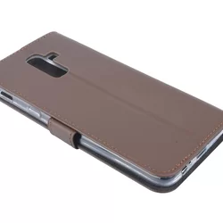 Telefontok Samsung Galaxy J8 - kihajtható tok - Barna (8719273276723)-3
