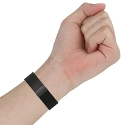 Samsung Galaxy Watch 4 (40 / 42 / 44 / 46 mm) - TECH-PROTECT Milaneseband ”2” - mágneses fekete fémszíj (20 mm szíj szélesség)-3