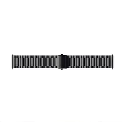 Huawei Watch GT / GT2 / GT2 Pro (46 mm) okosóra fémszíj - fekete fémszíj (22 mm)-2