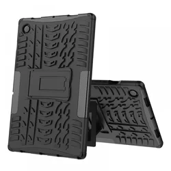 Tablettok Samsung Galaxy Tab A8 10.5 X200 / X205 - Armorlok ütésálló, kitámasztható, fekete tablet tok-5