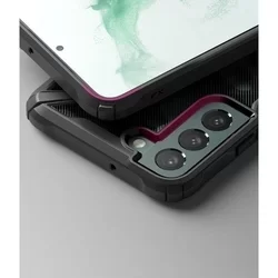 Telefontok Samsung Galaxy S22 - Ringke Fusion X Design terepmintás ütésálló tok-2