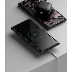 Telefontok Samsung Galaxy S22 Ultra - Ringke Fusion X Design terepmintás ütésálló tok-4
