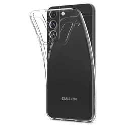 Telefontok Samsung Galaxy S22 - SPIGEN Liquid Crystal Clear hátlap tok-4